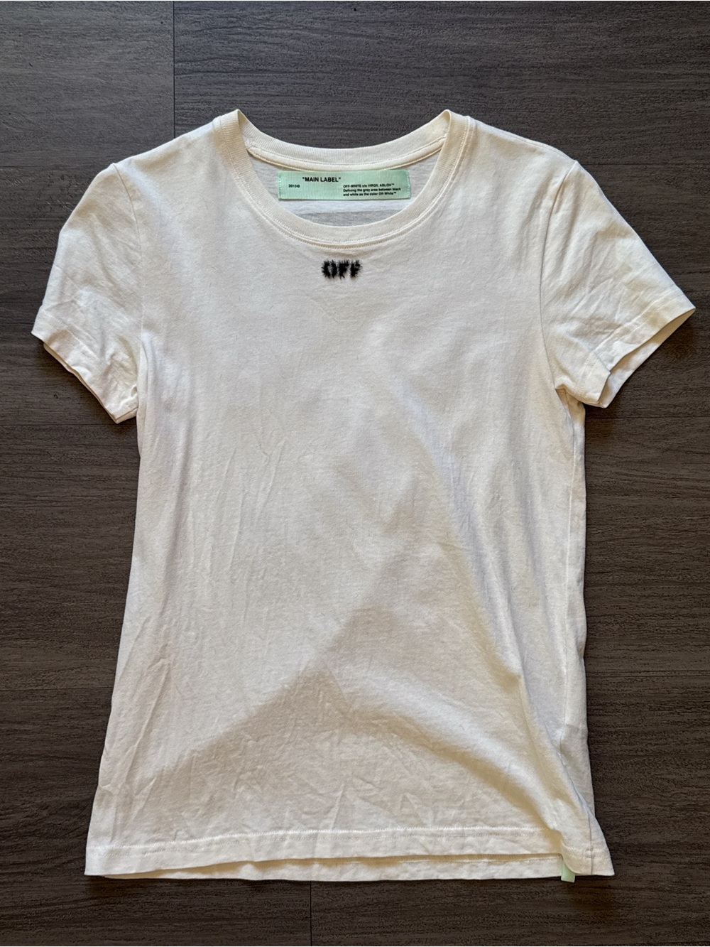 Off-White White Logo Tee